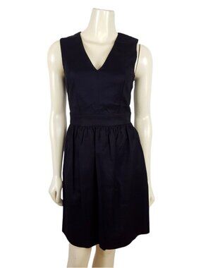PIPPA Sleeveless Black Pleated Sheath Dress size 2